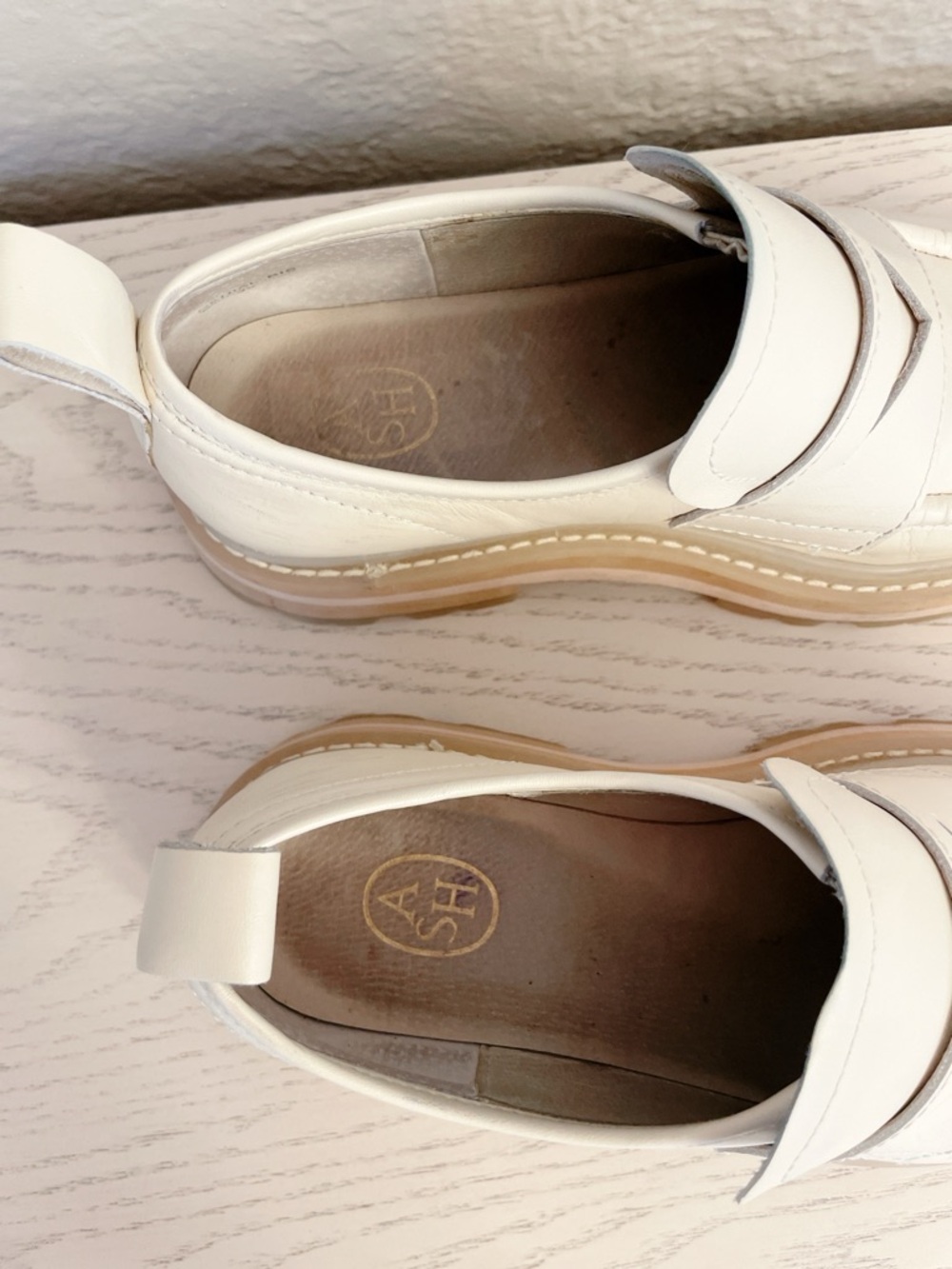 ASH Womens Genial Bis Women's Chunky Loafers size 7 - amazing condition - Picture 6 of 8